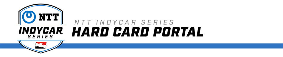 INDYCAR Hard Cards Header
